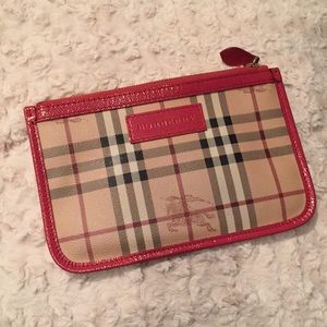 Burberry Haymarket Pouch
